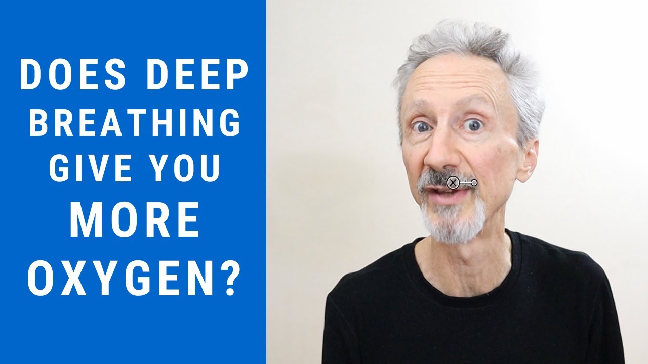 Does deep breathing increase blood oxygen?