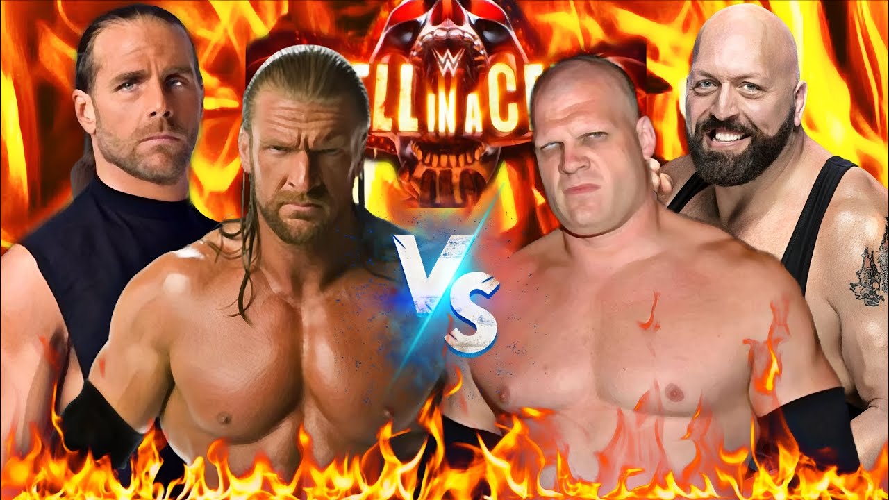 Triple H and Shawn Michaels vs Kane and Big Show Elimination Tag Team Match At Hell in a Cell