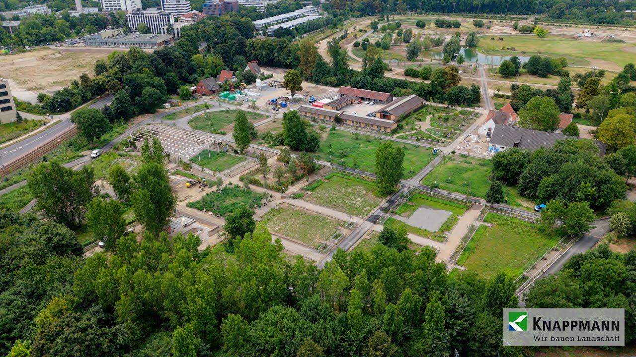 Zukunft wächst: Baufortschritt der Landesgartenschau Neuss | Update