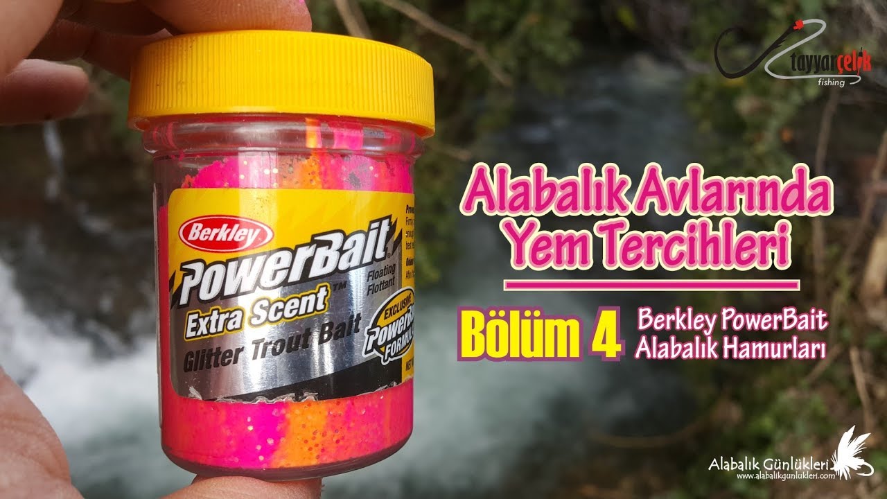 Alabalık Avlarında Yem Tercihleri | Berkley Hamurlar (Bölüm4)