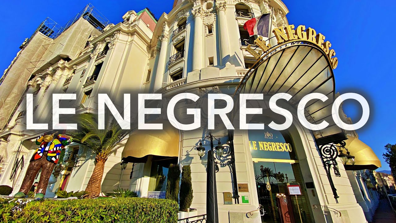 Le Negresco - 4K video tour of a French hotel legend
