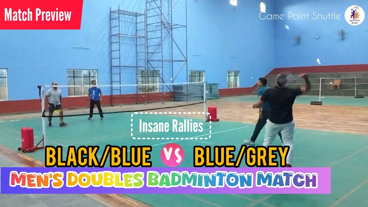 🔥Insane Best Rallies Match🏸 Men's Doubles #match #badminton #video #sports #smash #trending #game 