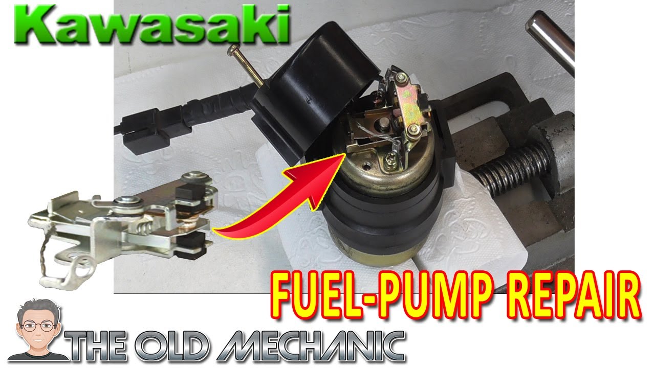 KAWASAKI VULCAN FUELPUMP REPAIR  EASY..? The Old Mechanic shows you how YOU can do it YOURSELF.