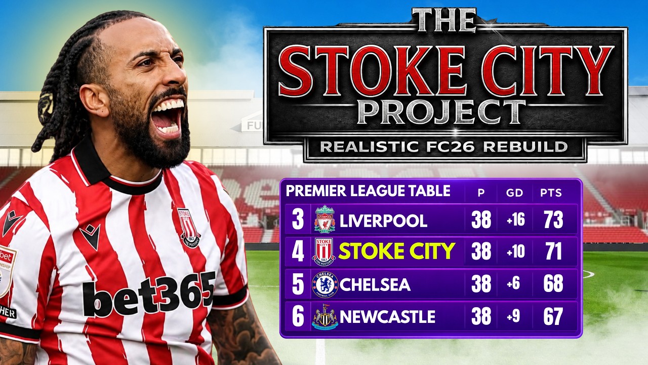 ПРОЕКТ STOKE CITY! Максимально реалистичная перестройка в FC26!