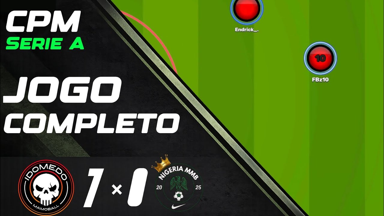 HUMILHOU! IDOMEDO 7 X 0 NIGÉRIA | SA - CPM | JOGO COMPLETO (Mamoball)