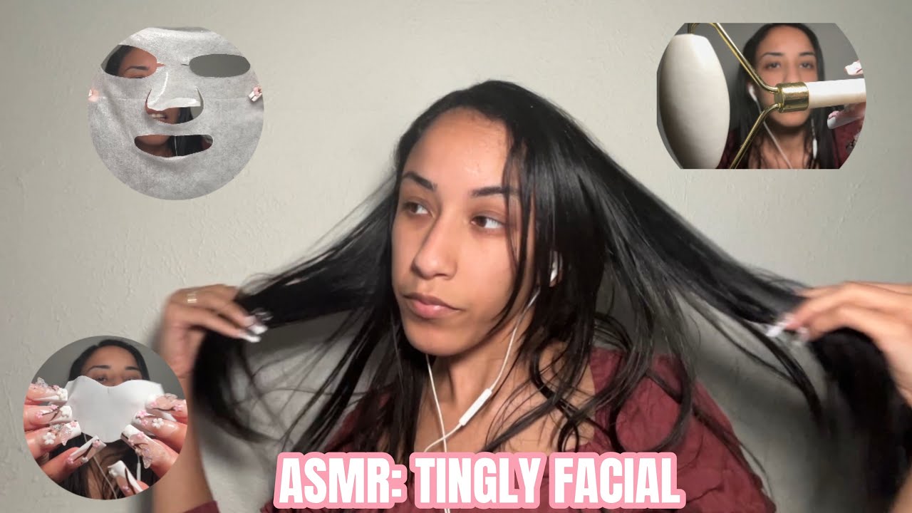 ASMR ROLEPLAY | Tingly facial (whispers, personal attention)