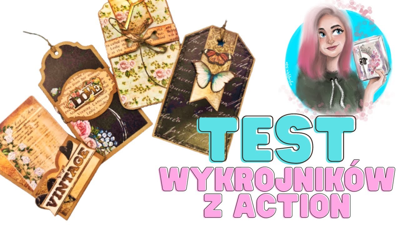 TEST PRODUKTÓW, WYKROJNIKI Z ACTION, TAGI