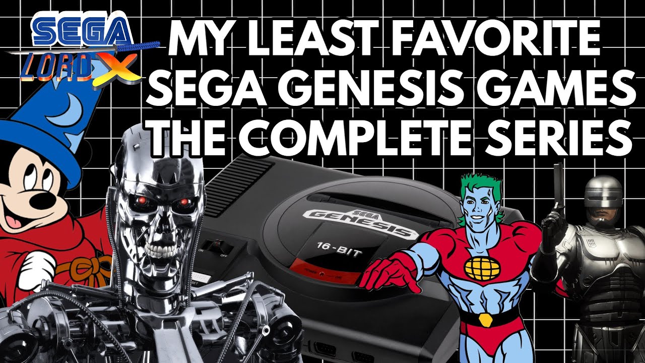 My Least Favorite Sega Genesis Games - Parts 1, 2, & 3