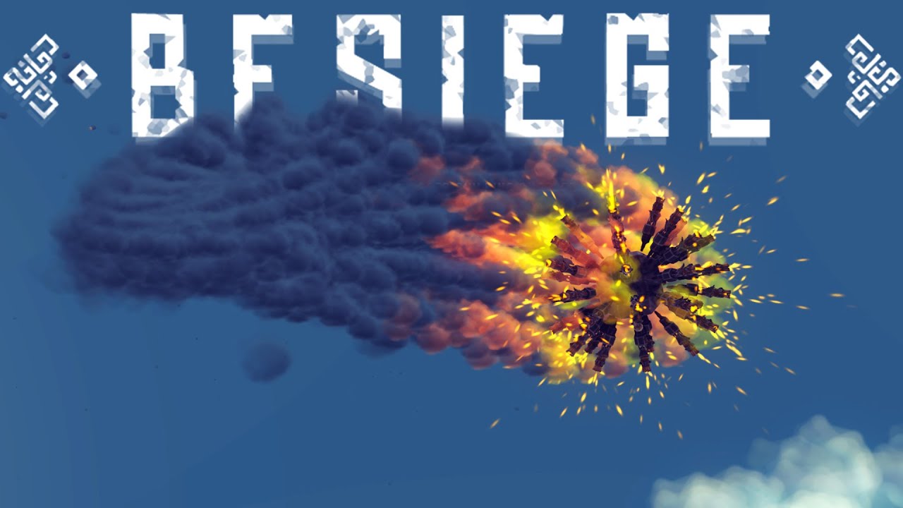 Besiege Best Creations - Flying Aircraft Carrier, Weaponized Toilets & More! (Besiege Gameplay)