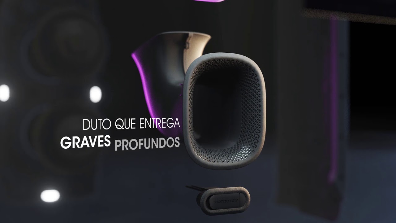 JBL PARTYBOX 310 - MODO EXPLODIDO