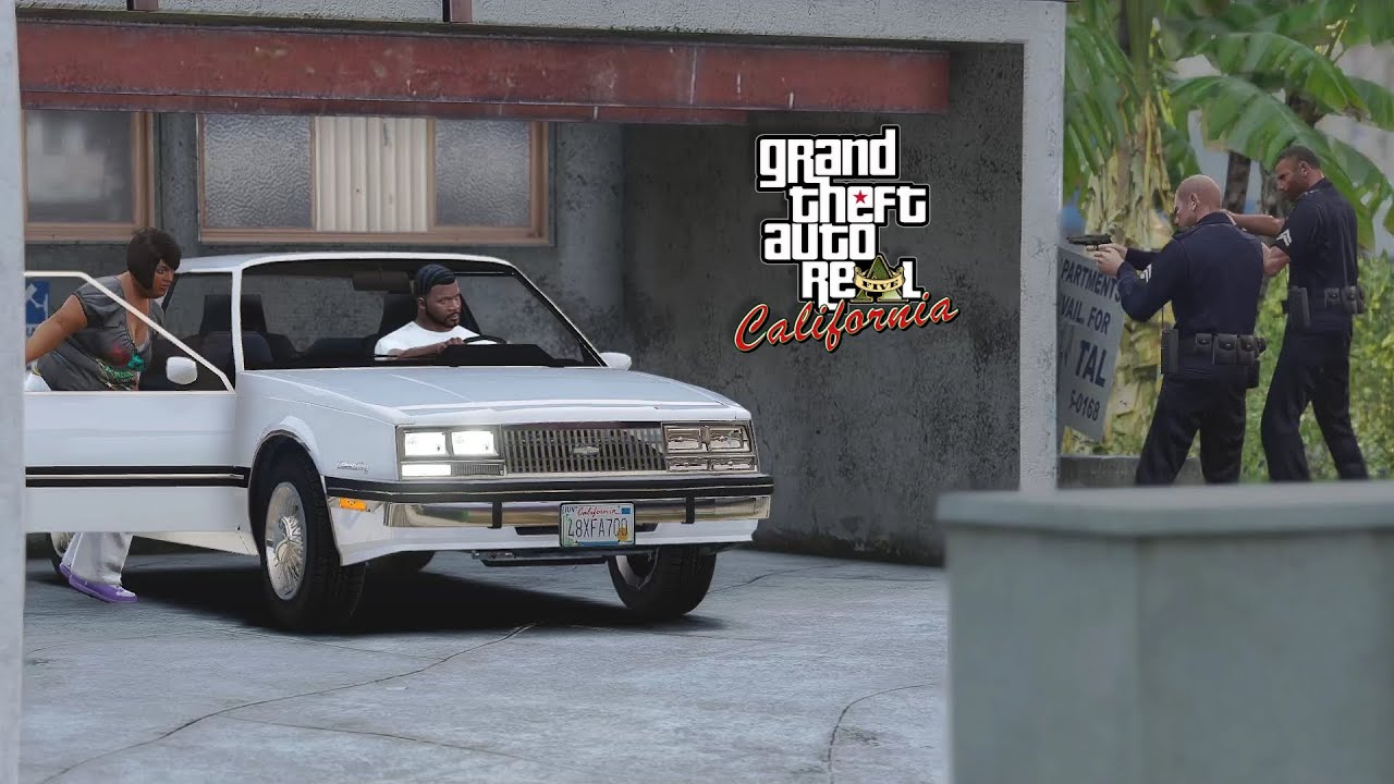 GTA 5 - LA HOOD LIFE - SPOTTED HITTING LICKS BY TWELVE - LA REVO #6