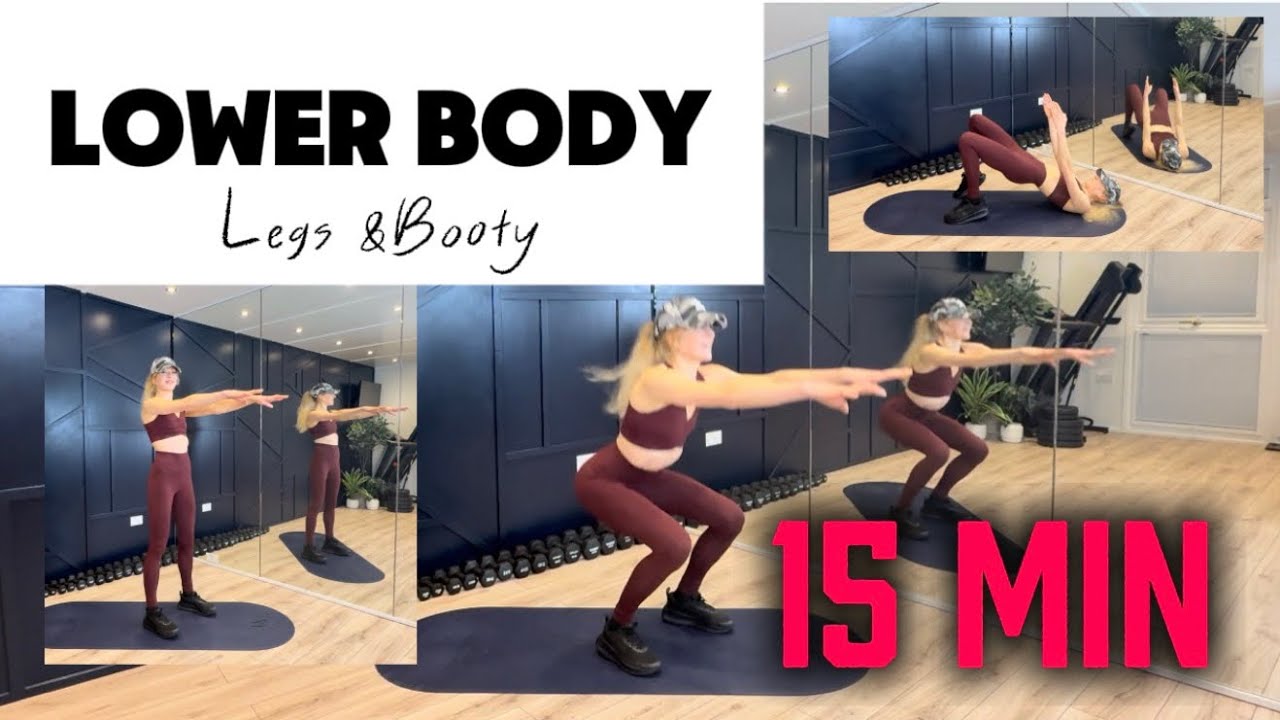 Day 19 | 21 Day Fitness Challenge – 15 Min Lower Body Workout (Legs & Booty | All Levels)