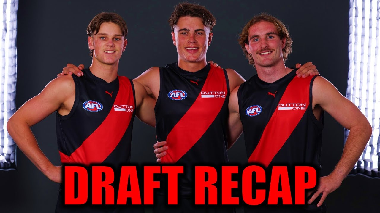 Essendon NAIL the draft! (Night One Reaction)