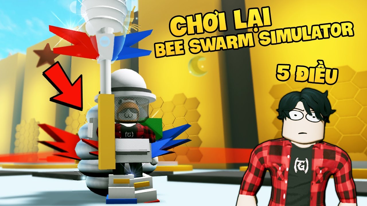 5 Điều Mình Nhận Ra Khi CHƠI LẠI TỪ ĐẦU Trong Bee Swarm Simulator! - Roblox