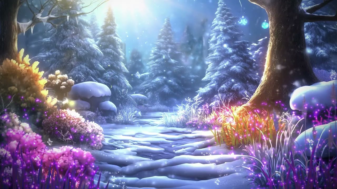 Magical Night 💜 Calm Serene Sleep Music 🎵 Fall Into Sleep Immediately