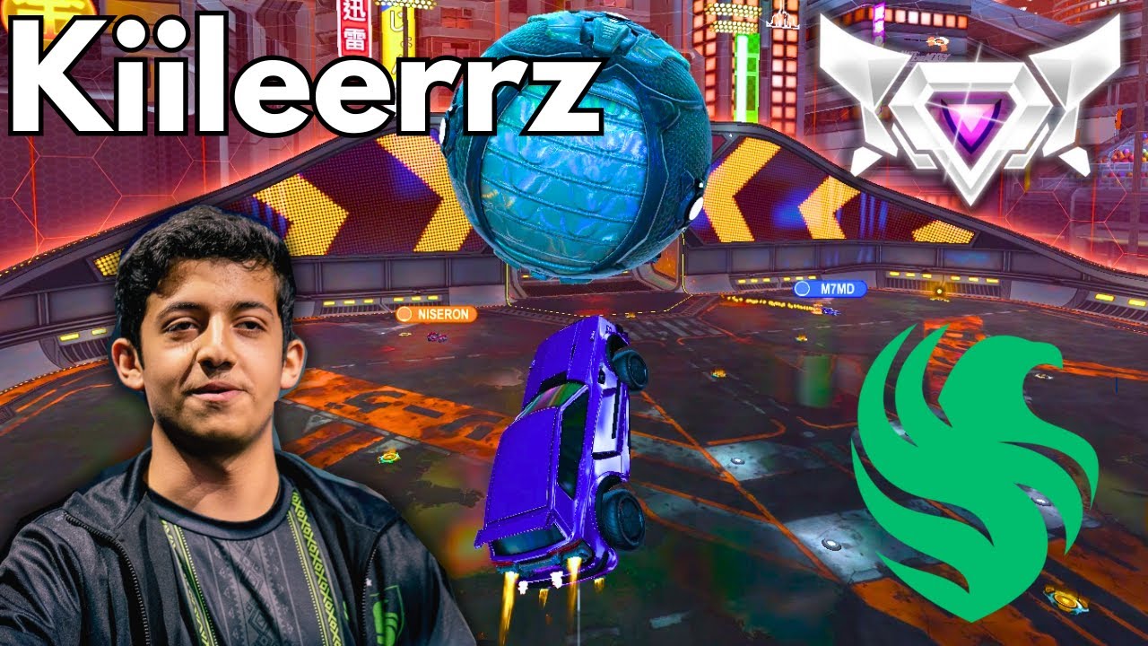 KIILEERRZ is a MECHANICAL GENIUS in Rocket League.. (SSL 2v2)