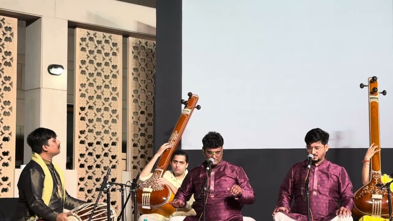   Raga Jog . Drupad . Mallick brothers. Ravi Shankar foundation feb 14 2026