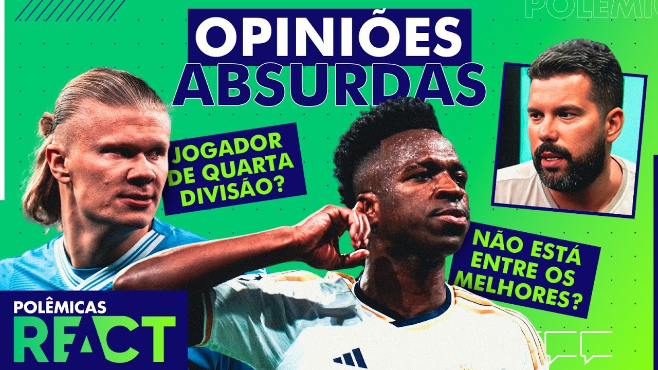 OPINI&Otilde;ES ABSURDAS NO FUTEBOL! BRUNO FORMIGA ESCOLHEU QUEM EXAGEROU MAIS! - POL&Ecirc;MICAS REACT #10