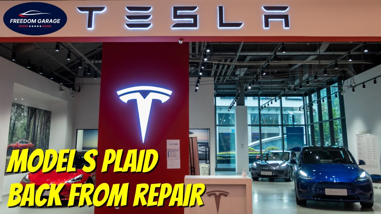 Проблемы с TESLA: Забираю свой Model S Plaid из магазина.