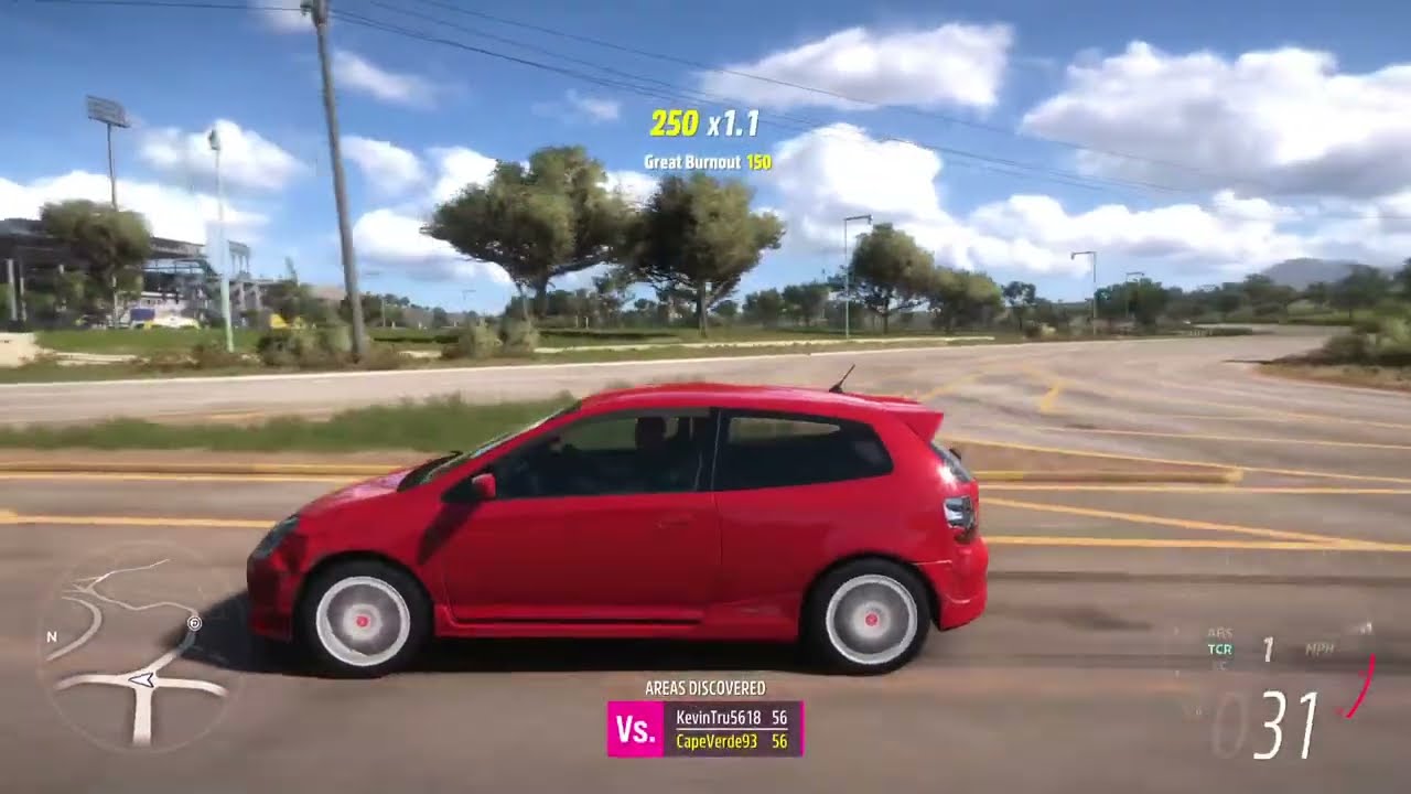 Cyber Honda High Speed Run