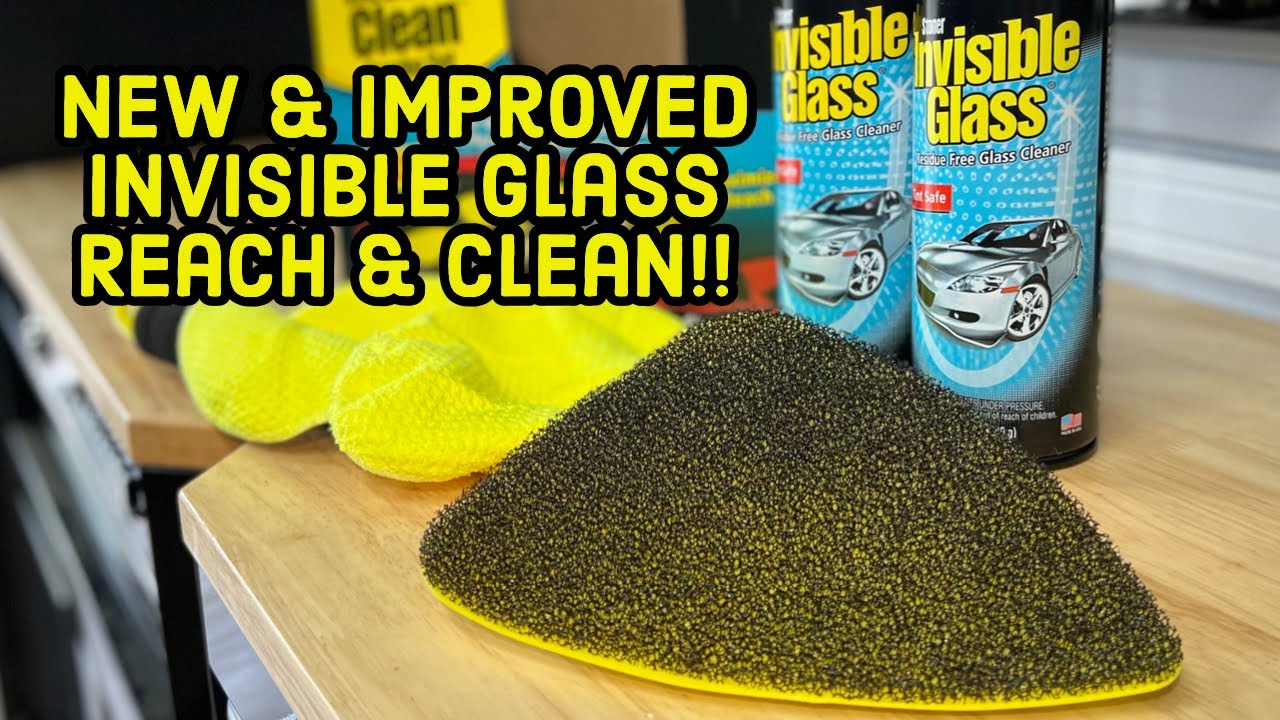 The New & Improved Invisible Glass Reach and Clean Tool!!!