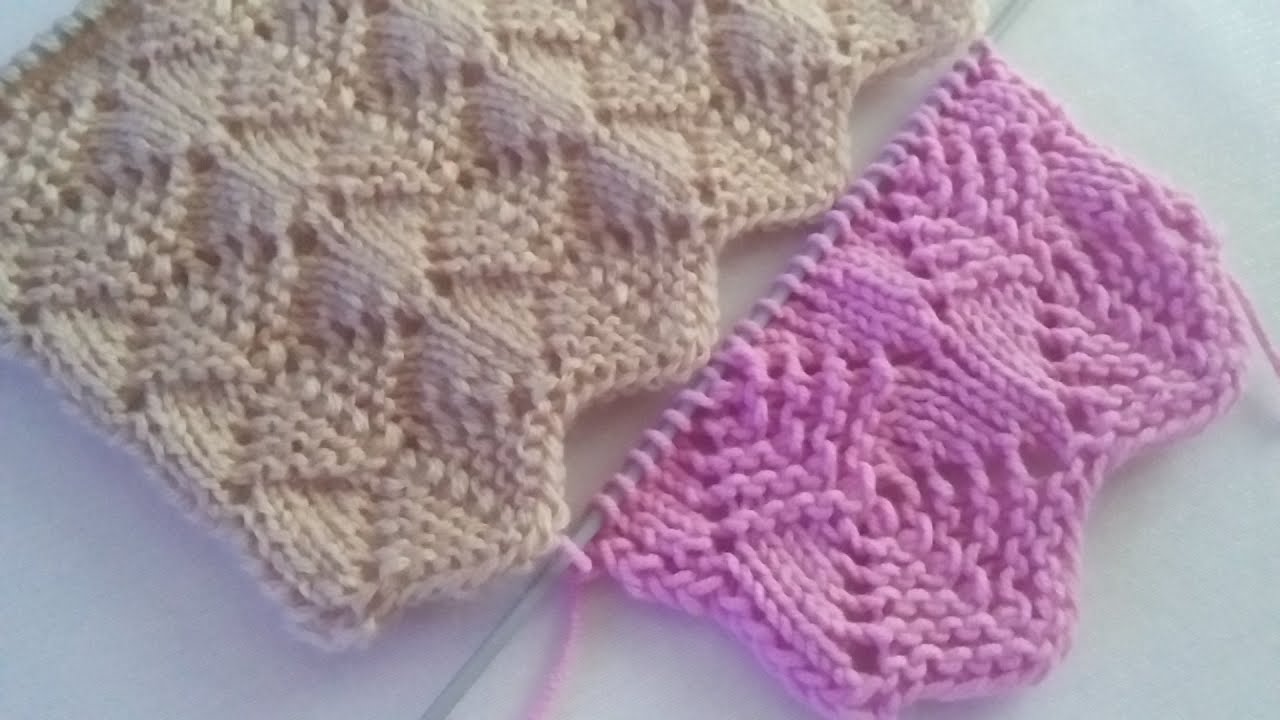 Sıralı çamlar örgü modeli yapılışı / Knitting Patterns