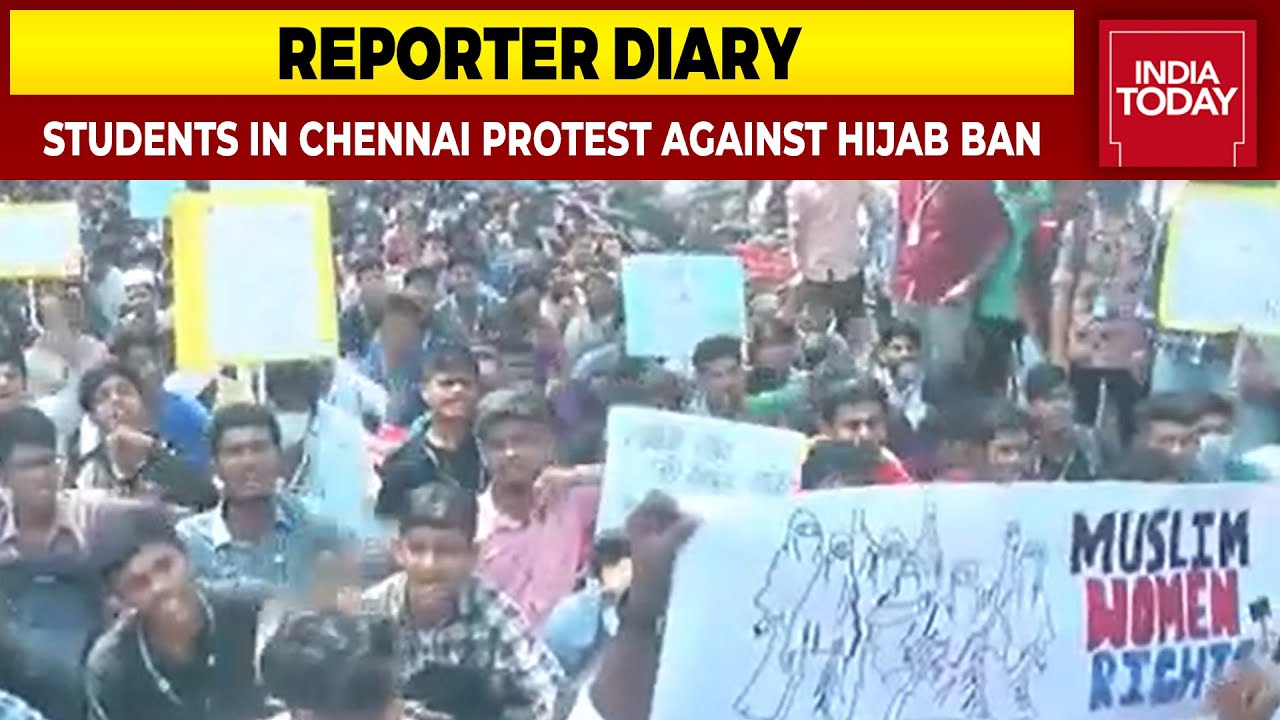 Students In Chennai Protest Against Karnataka High Court's Verdict In Hijab Case | Reporter Diary