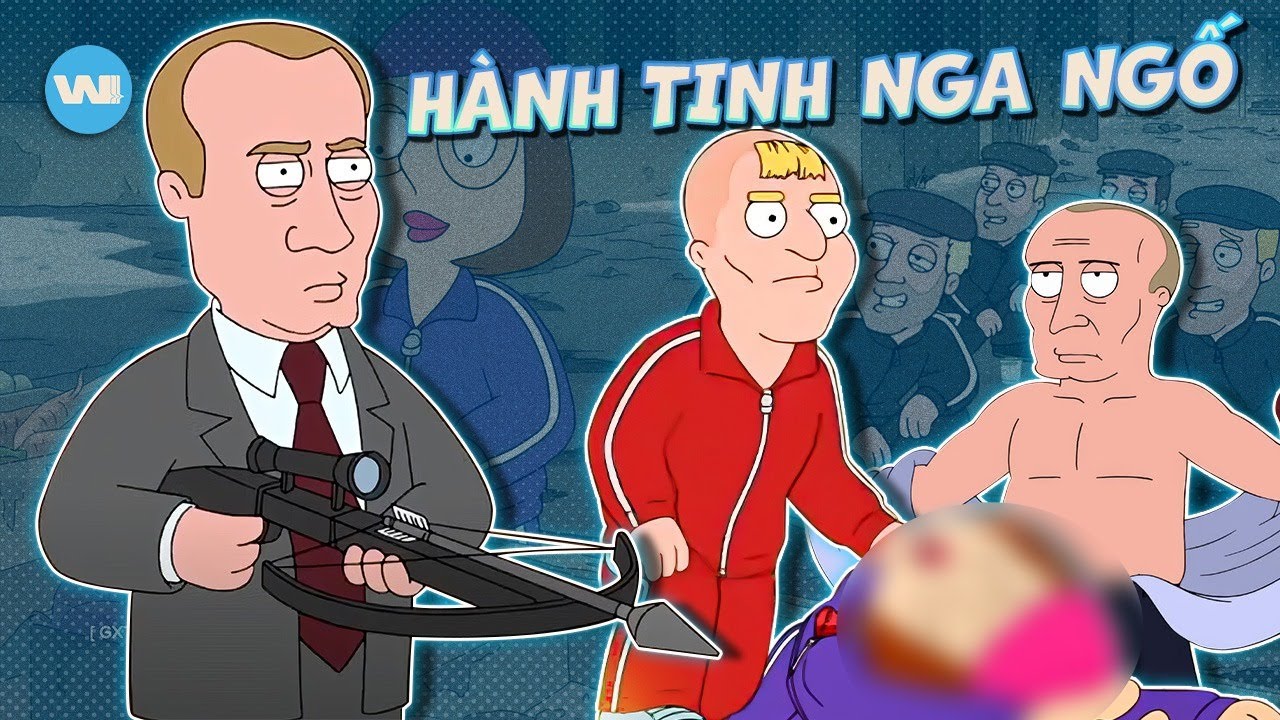 NHỮNG ĐỊNH KIẾN VỀ NGƯỜI NGA BỊ FAMILY GUY ĐEM RA CÀ KHỊA