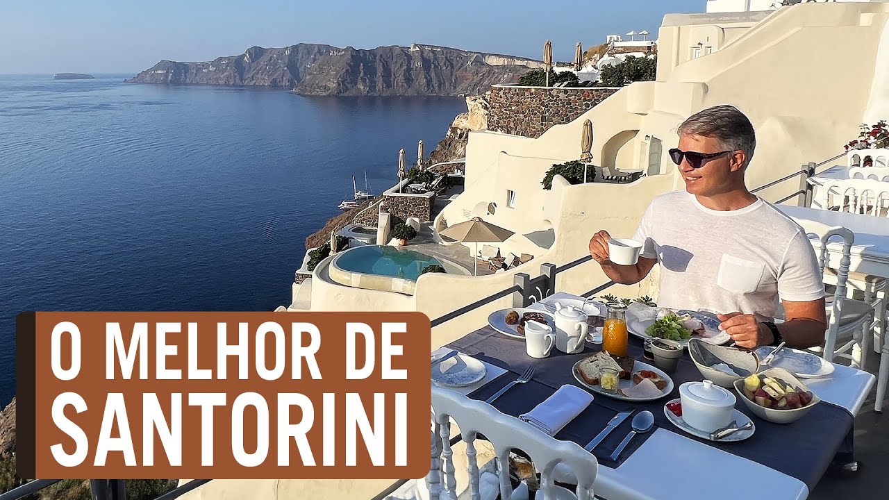 O MELHOR DE SANTORINI, NA GRÉCIA + OS FANTÁSTICOS HOTÉIS ANDRONIS!