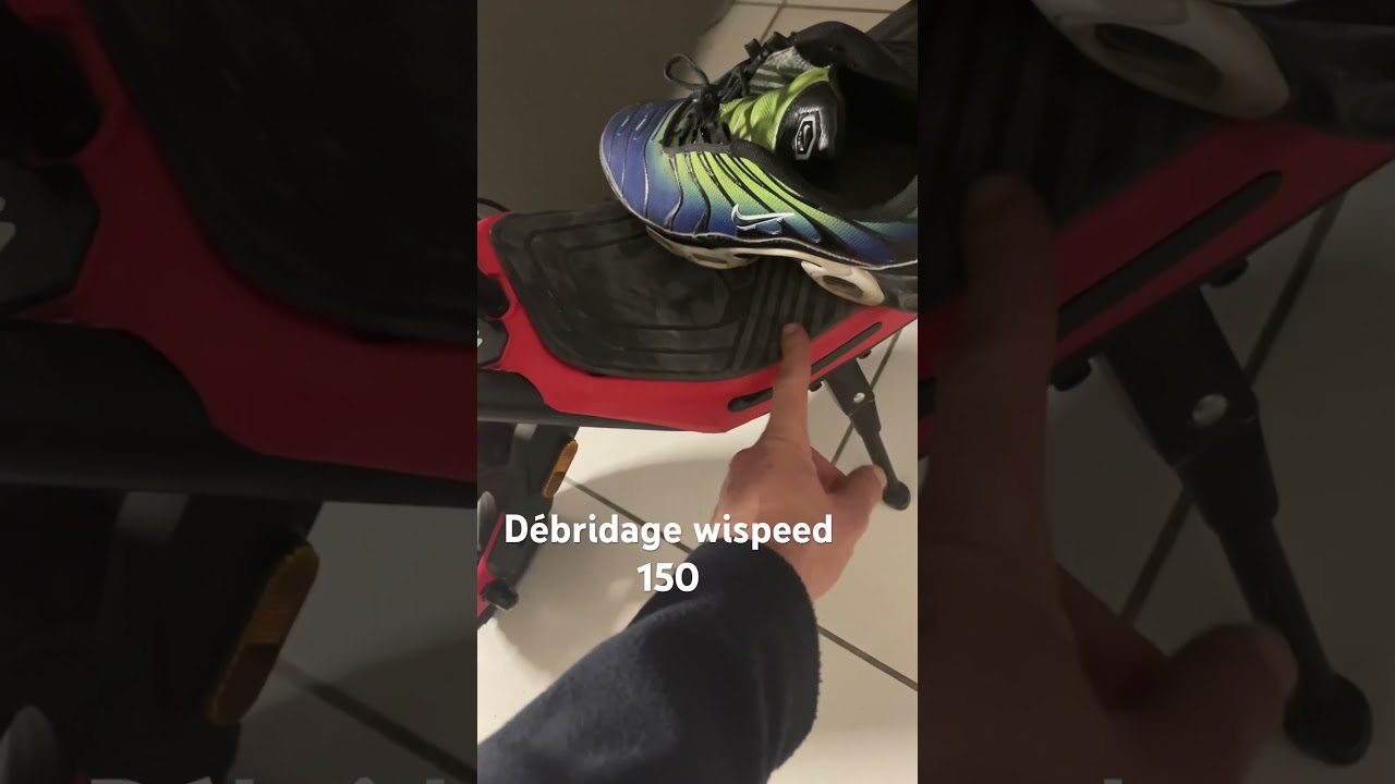 Debridage trottinette &eacute;lectrique wispeed