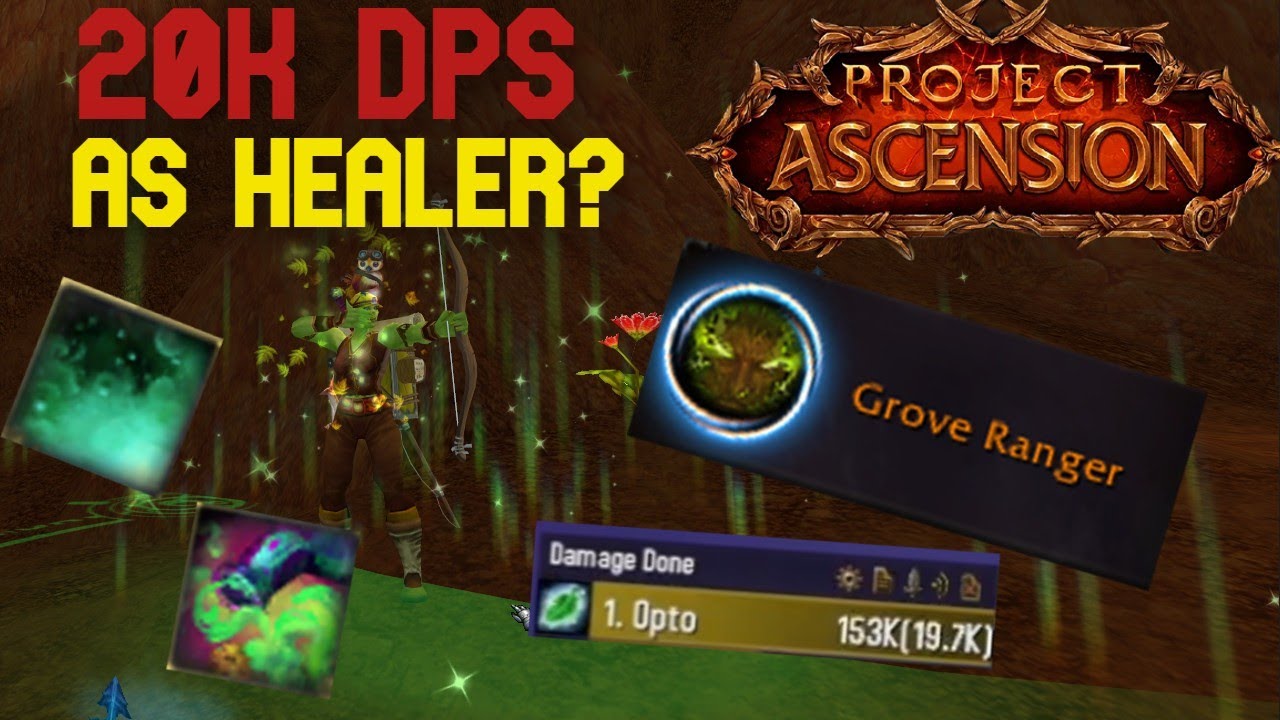 Эта специализация исцеления сходит с ума... - Grove Ranger - Ascension WoW