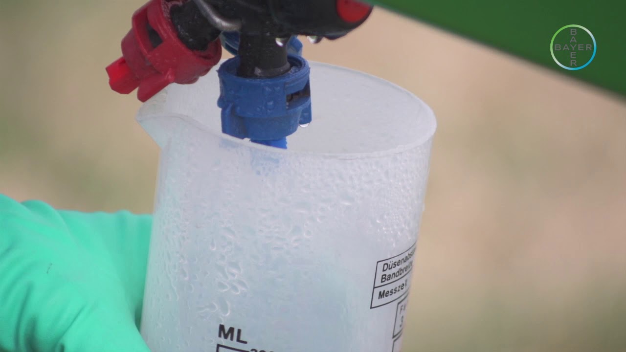 Calibration of Boom Sprayer