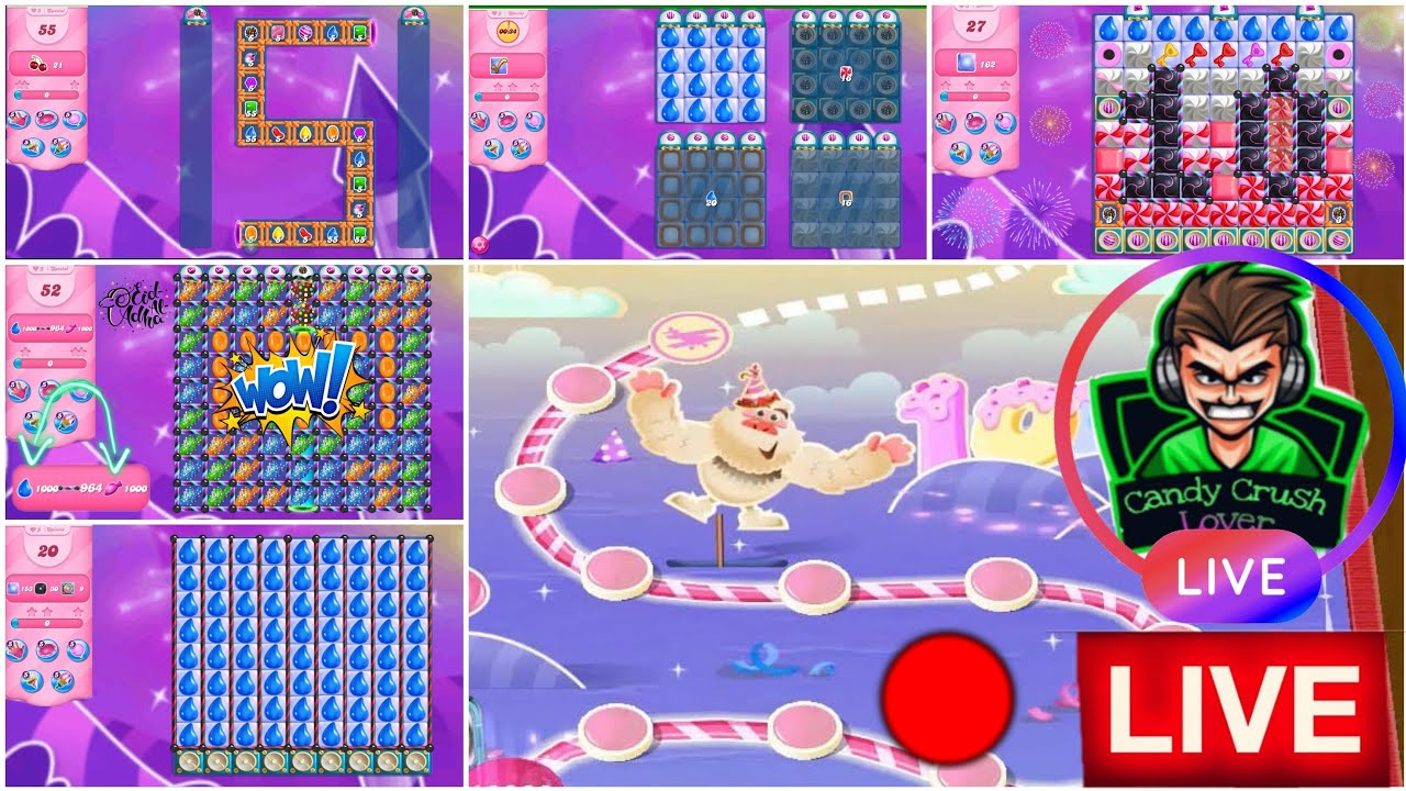 Candy Crush Saga Special Level Live Stream #2