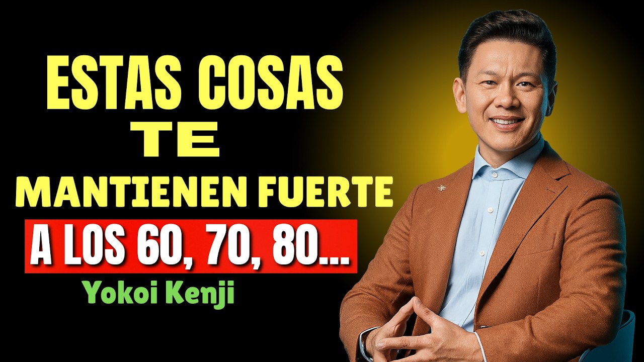 Si tienes más de 60, tu cuerpo te está pidiendo ESTO a gritos (No lo ignores) ⚠️Yokoi Kenji