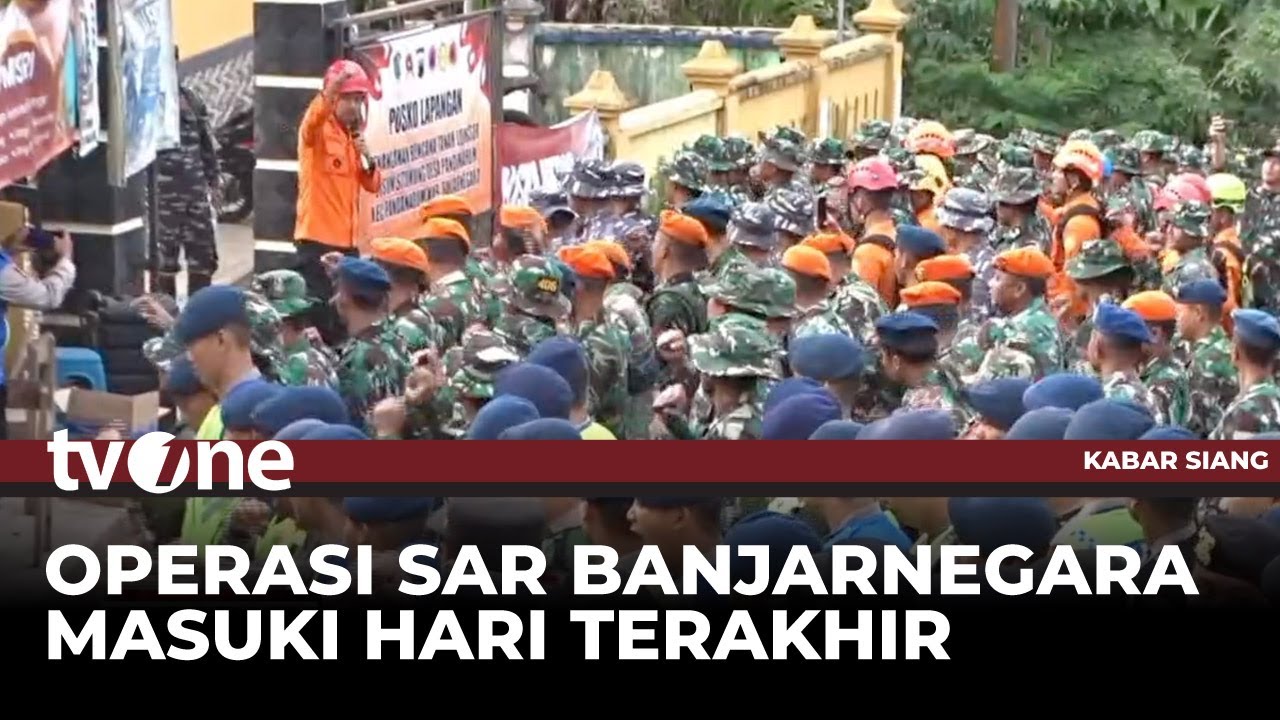 Tantangan Tim SAR Mencari Korban Hilang Longsor Banjarnegara | tvOne