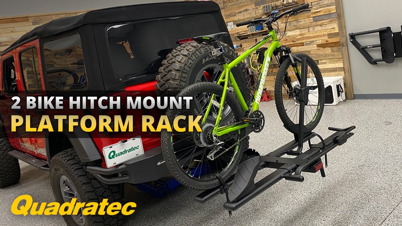 Quadratec 2 Bike Platform Rack for 2