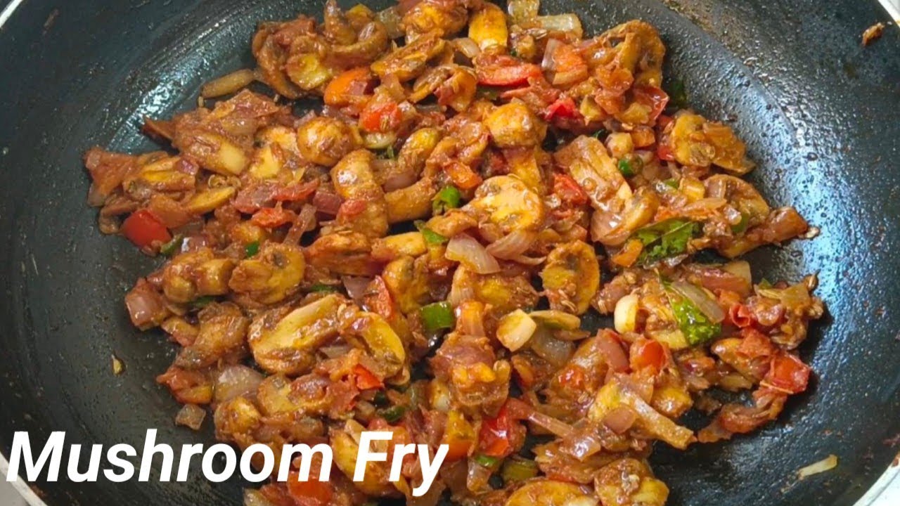 Easy Mushroom Fry Recipe🍄 |Quick & Spicy Mushroom Masala for Beginners #mushroomfry #mushroomrecipe 