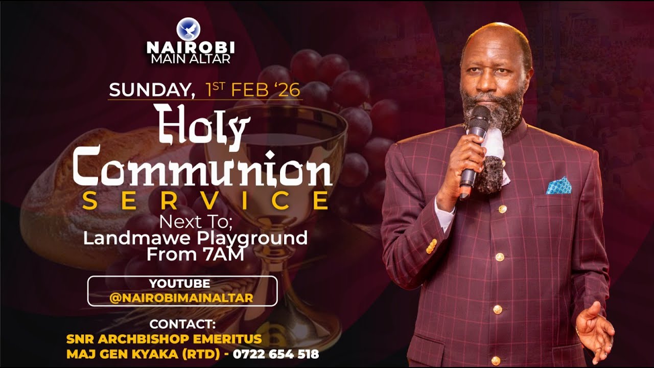 NAIROBI MAIN ALTAR SUNDAY SERVICE | 1ST FEB 2026