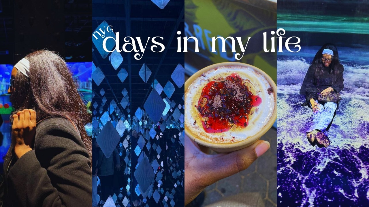nyc winter vlog (new piercing, arte museum, union square holiday market, bar primi, goodbye 2025...)
