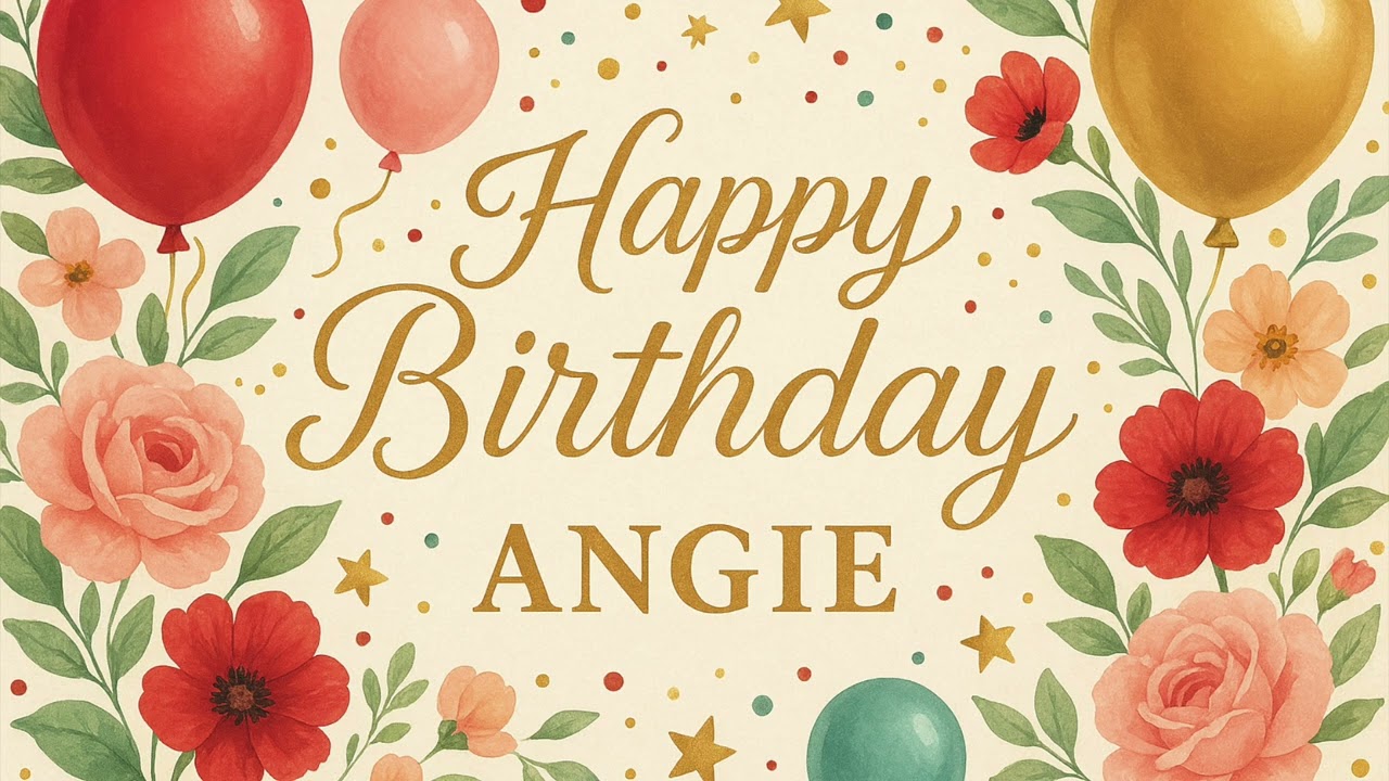 Angie: Happy Birthday Song for Angie