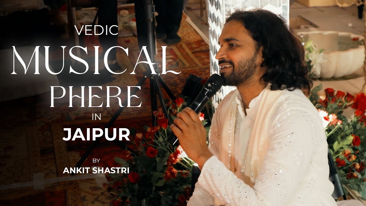 Musical Phere In Jaipur By Ankit Shastri | Musical Phere In Marriage | Vedic Phere | Unique Wedding
