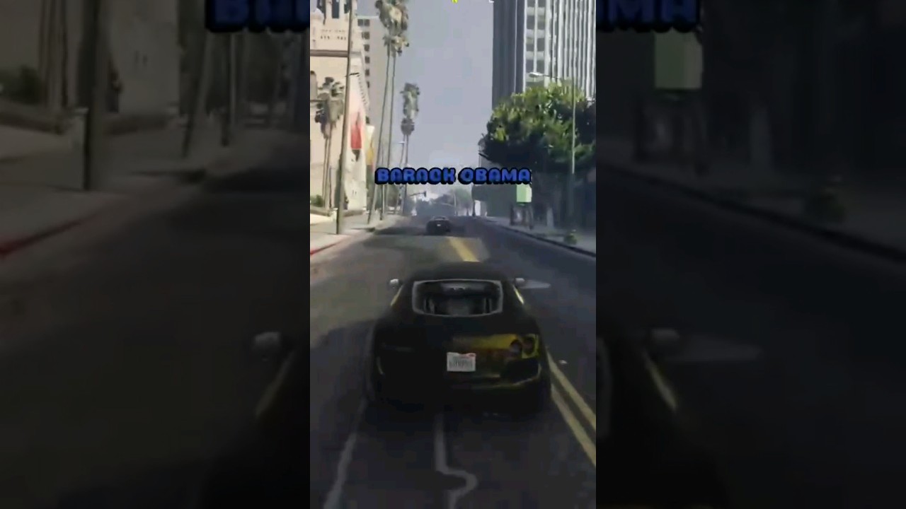 BARACK OBAMA PLAYS GTAV RP! 