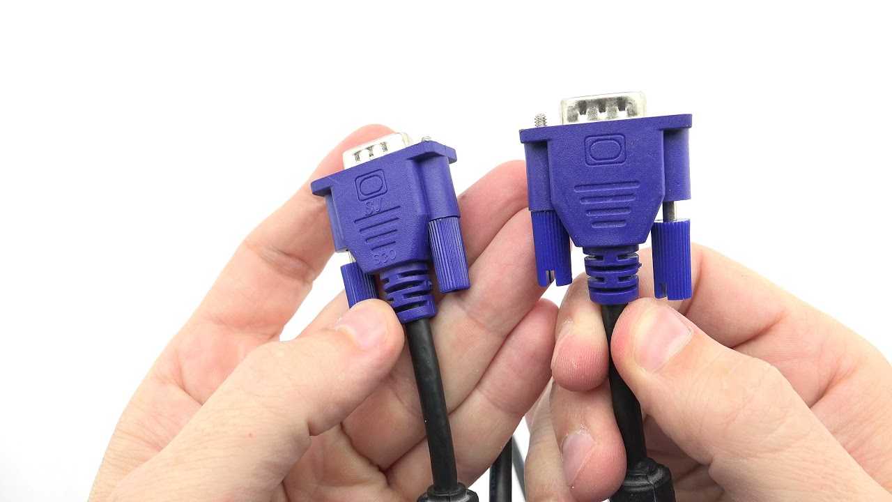 VGA-to-VGA Cable How it looks 4K