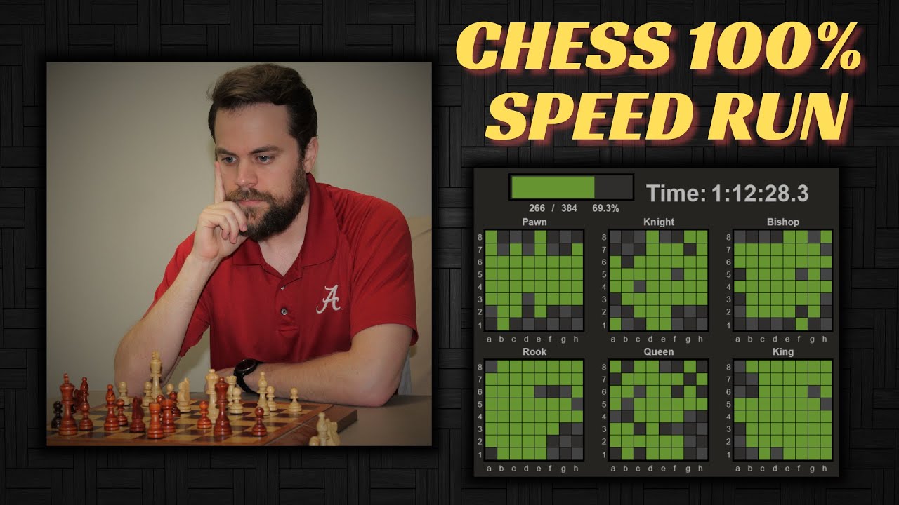 CHESS 100% SPEEDRUN - ALL MOVES - 4:02:07