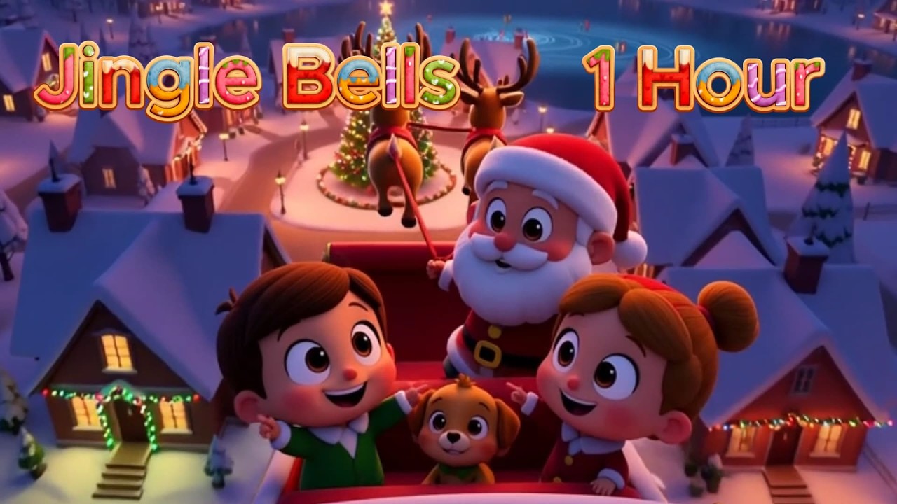 Jingle bells 1 hour Loop #christmas #kids #kidssongs #abctunes