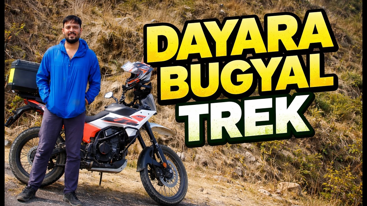 I Hiked Dayara Bugyal With ZERO Fitness | KTM Ride, Homestay & Bandarpoonch Peak View