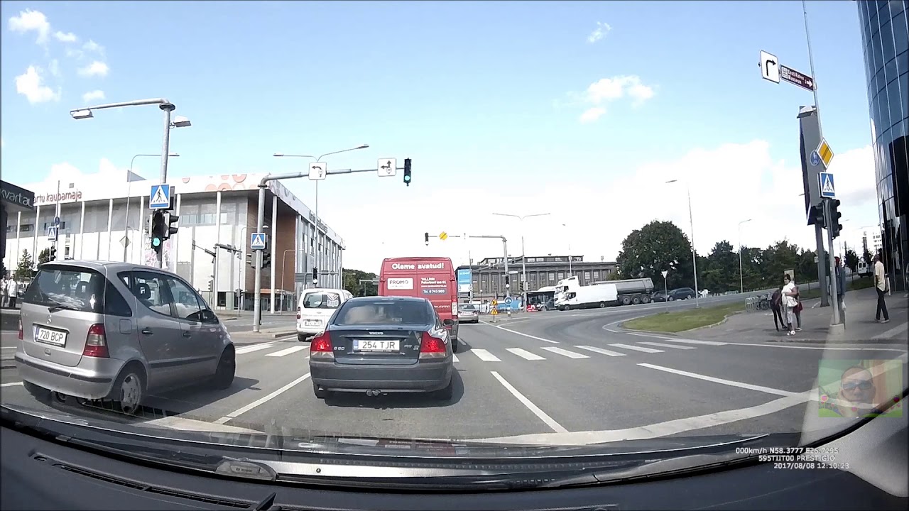 Põrumine kontrollsõidul.