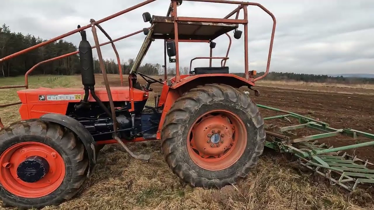 Erste Belastung für den neuen Motor | Same Centauro 65 DT