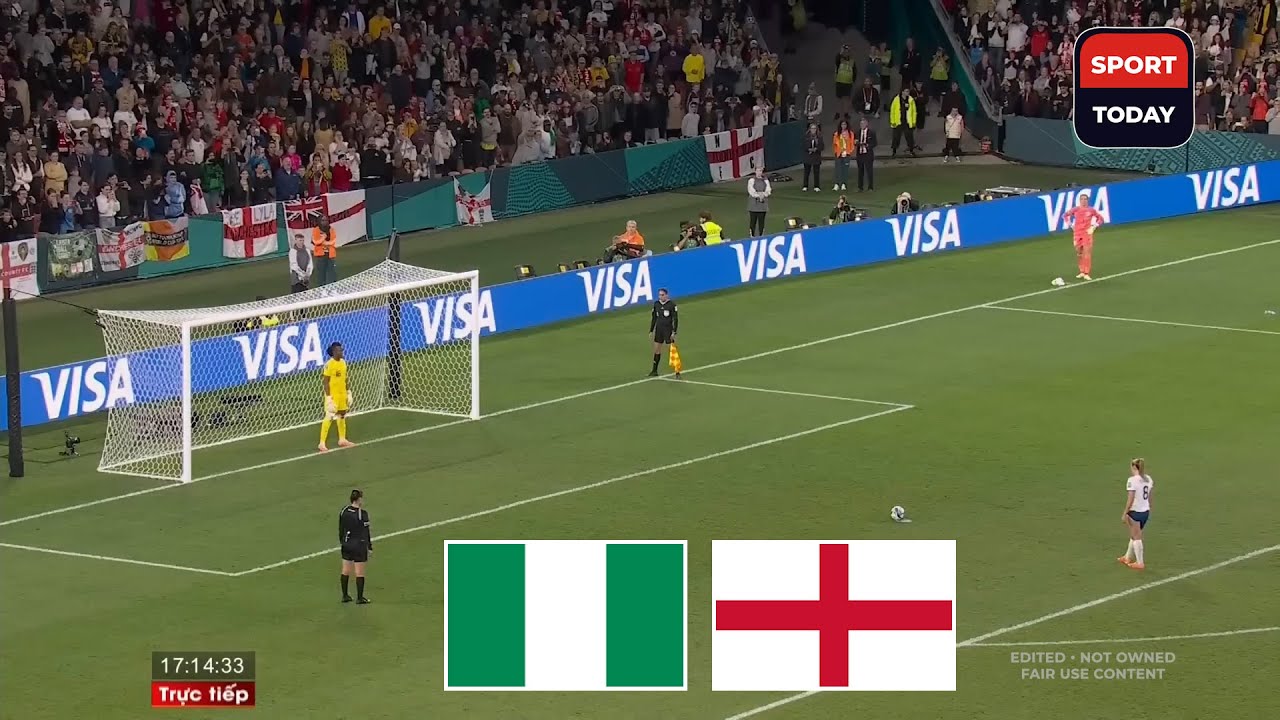 🔴 Penalty England vs Nigeria | Thrilling Shootout | Loạt Sút Luân Lưu Kinh Điển Và Mãn Nhãn