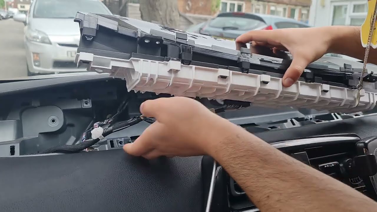 How to Remove or Fit Dash Cluster Speedometer Toyota Prius 2015-2023 Repair, Mileage Correction,